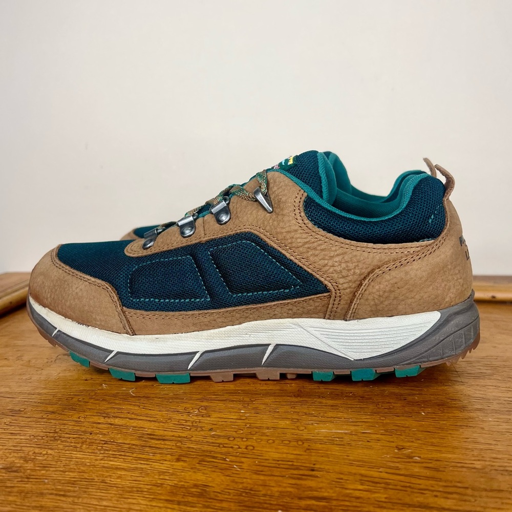 L.L. Bean Men’s Classic Mountain Hiking Boots Size 7.5 Brown Green